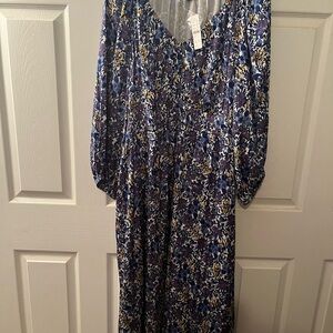 J. Crew NWT 3X Floral Dress